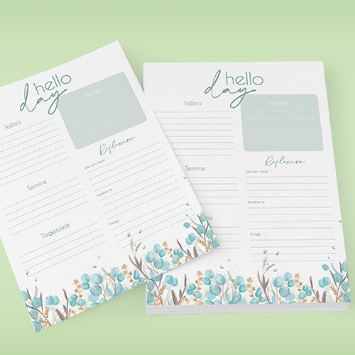 Block HEUTE IST DEIN TAG