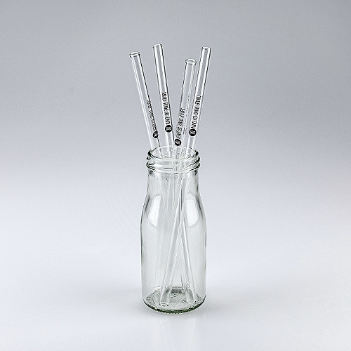 Trinkhalm GLASKLAR, mittel