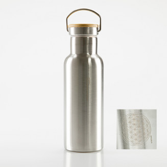 Edelstahlflasche AUFS LEBEN