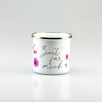 Emaille Tasse ZEITSCHENKER